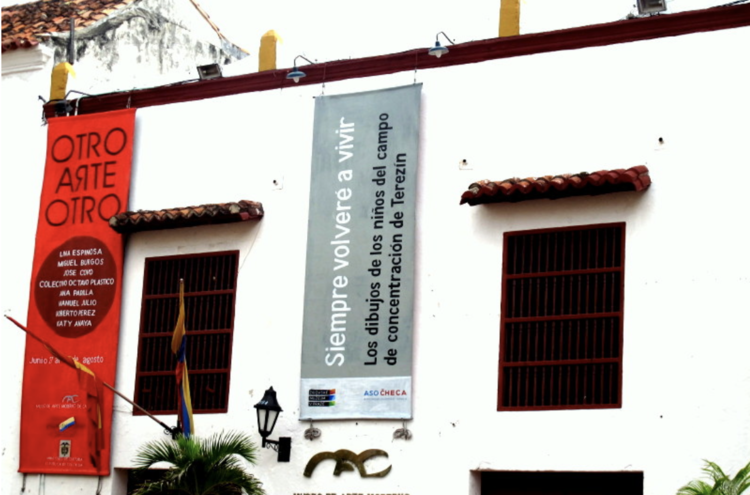 Cartagena, fachada del Museo de Arte Moderno